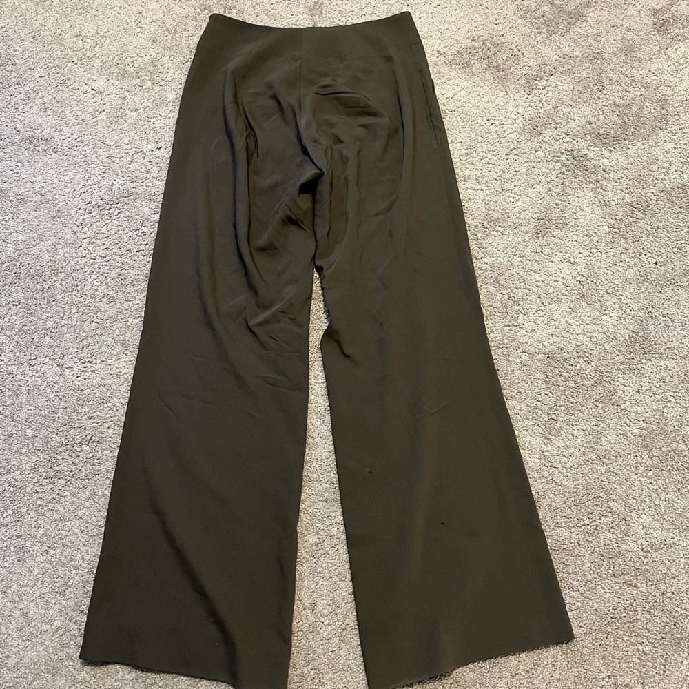 Donna Karan size 6 100% wool wide leg pants - Picture 9 of 13